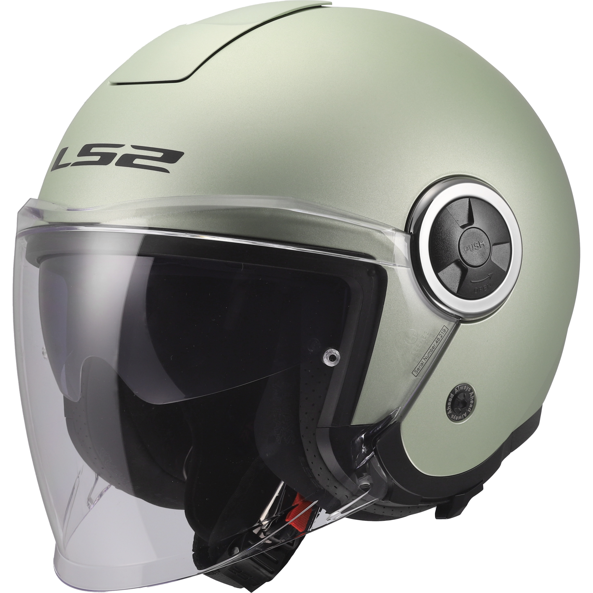 Casque LS2 OF620 Classy Solid Gris Comet - 3XL