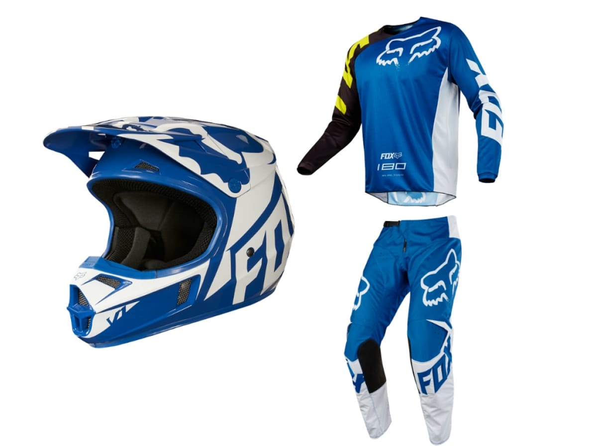 Pack Cross Fox Kid Race Bleu