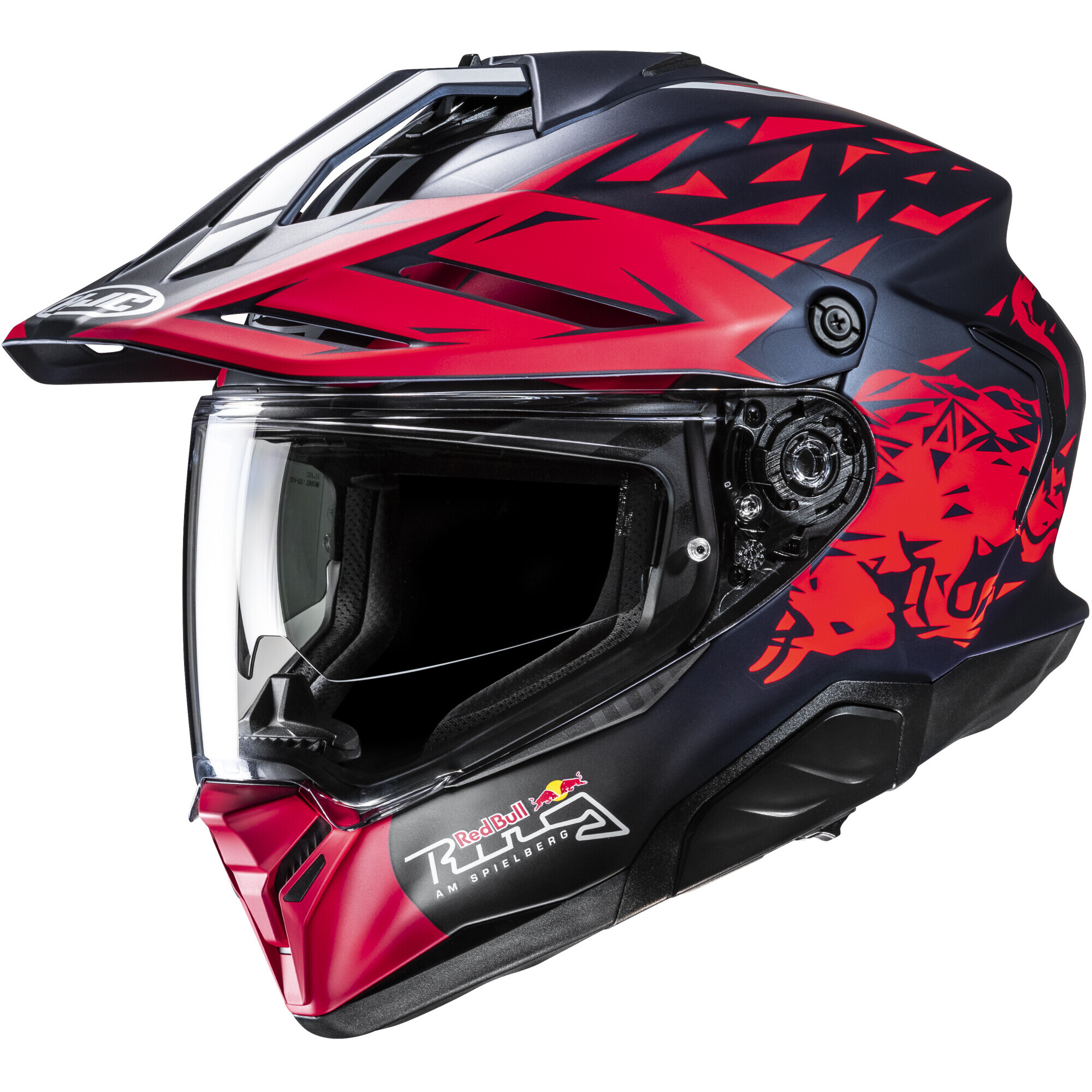 Casque HJC RPHA 60 Spielberg Red Bull MC21SF Rouge Bleu Mat - L