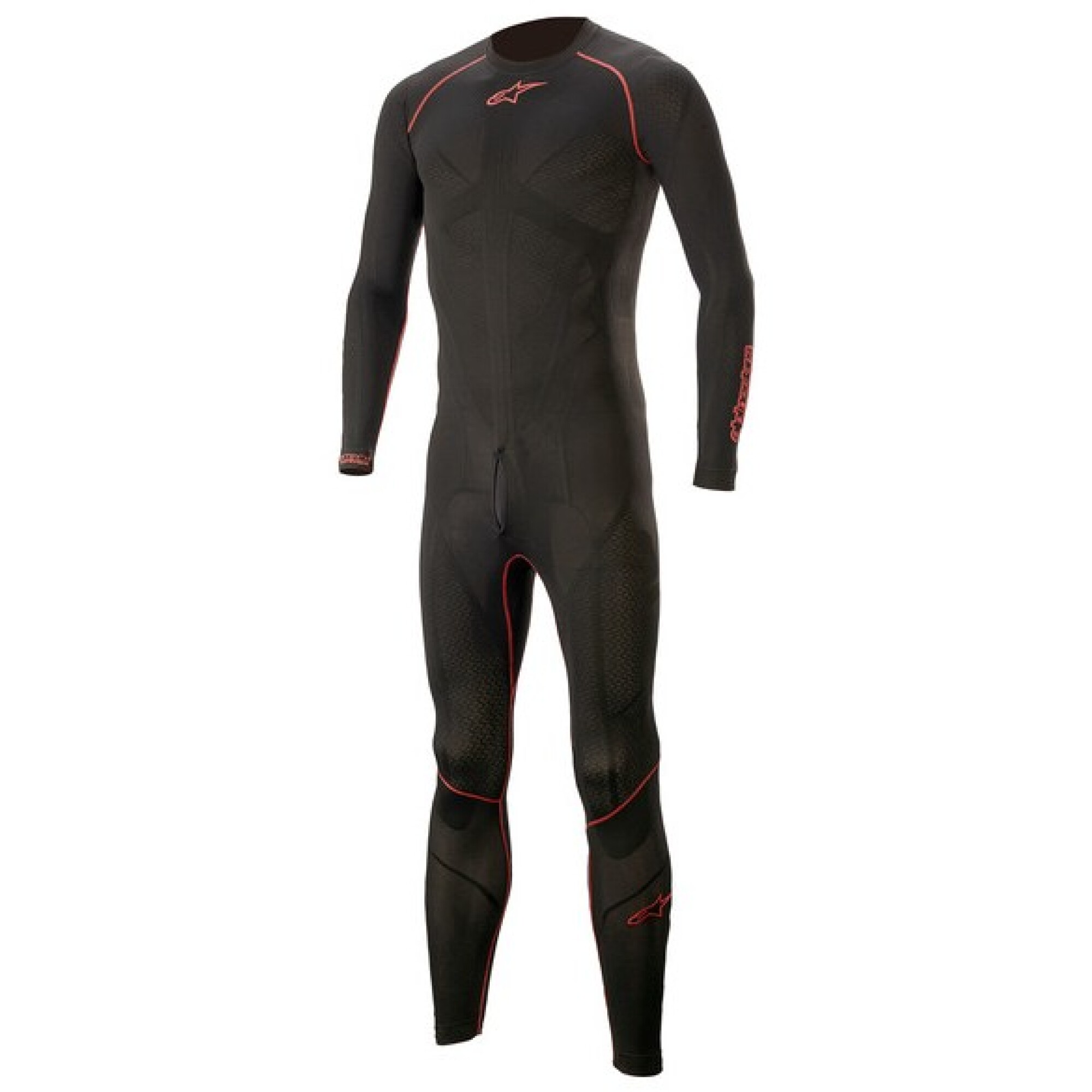 Sous Combinaison Alpinestars CE Ride Tech Lite Noir Rouge - M/L