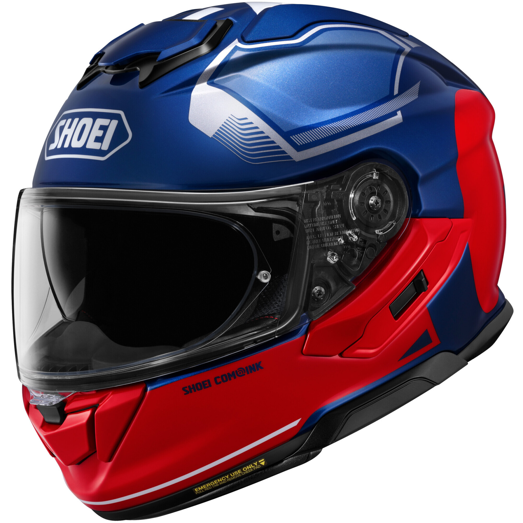 Casque Shoei GT-Air 3 Mike TC2 Bleu Rouge - 2XL