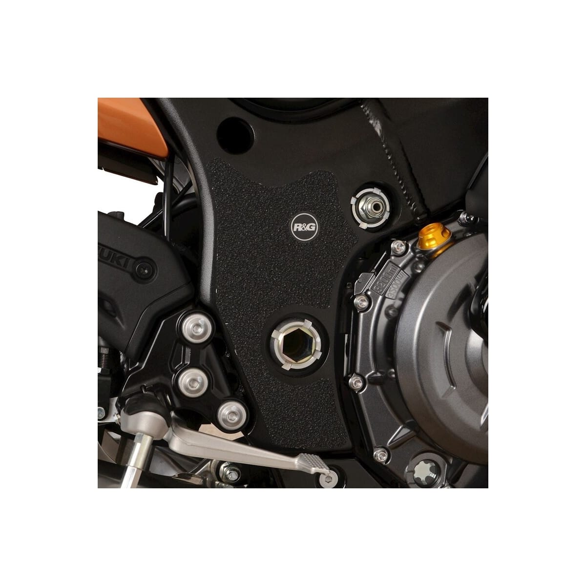 Adhésif Anti-Frottement R&G Racing Cadre 2 Pièces Suzuki Hayabusa Noir