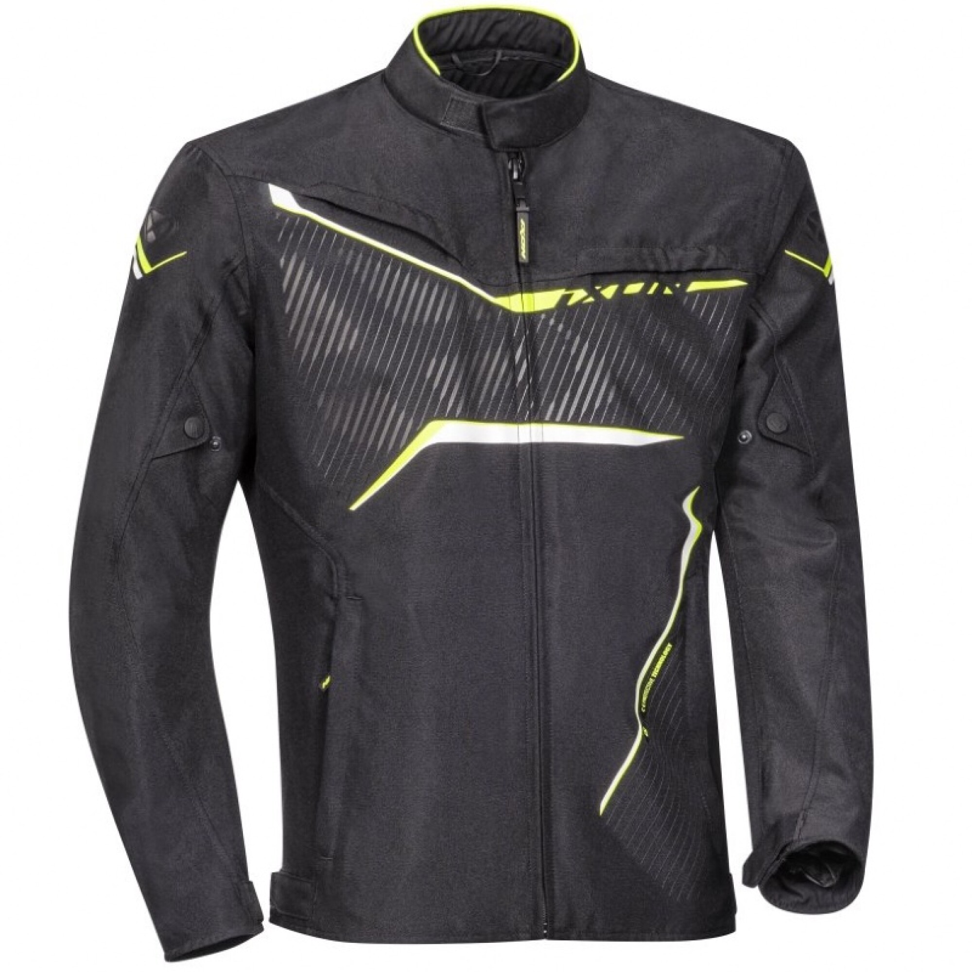 Blouson Ixon Slash Light Noir Blanc Jaune - 2XL