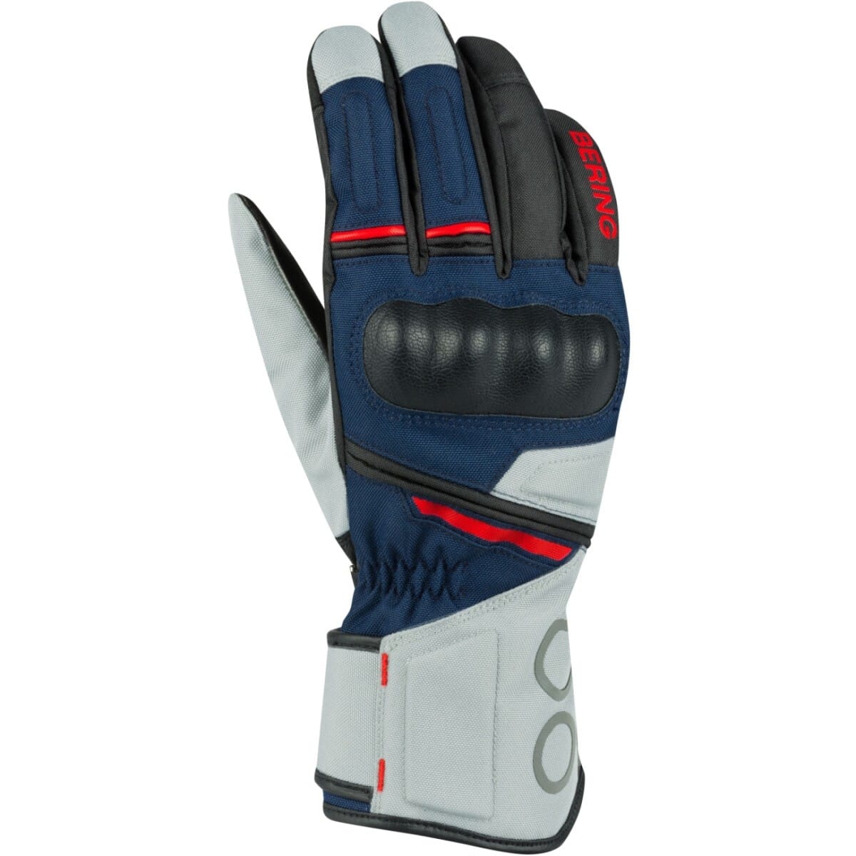 GANTS BERING SIBERIA GRIS BLEU ROUGE / 2XL