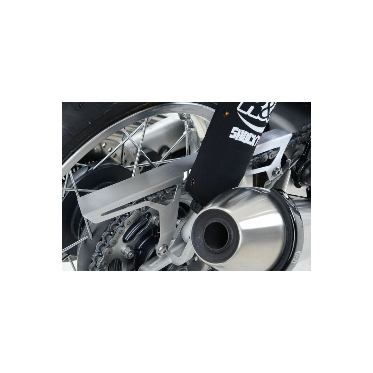 Protection De Chaîne R&G Racing Triumph Thruxton Inox