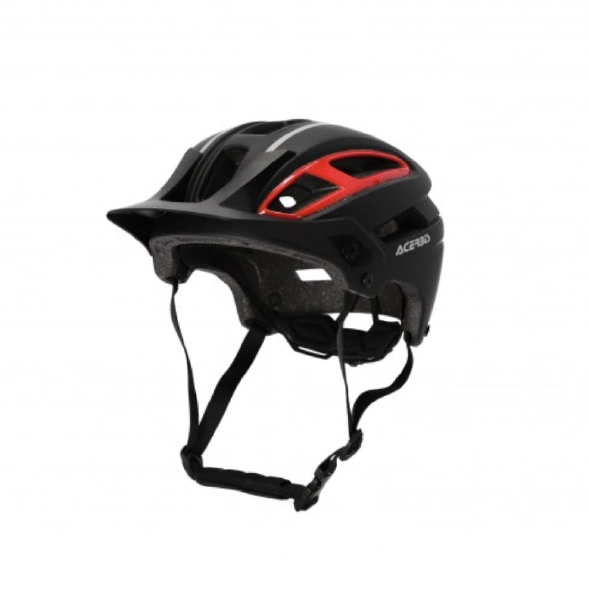 Casque Vélo Acerbis Doublep Noir Rouge / L/XL