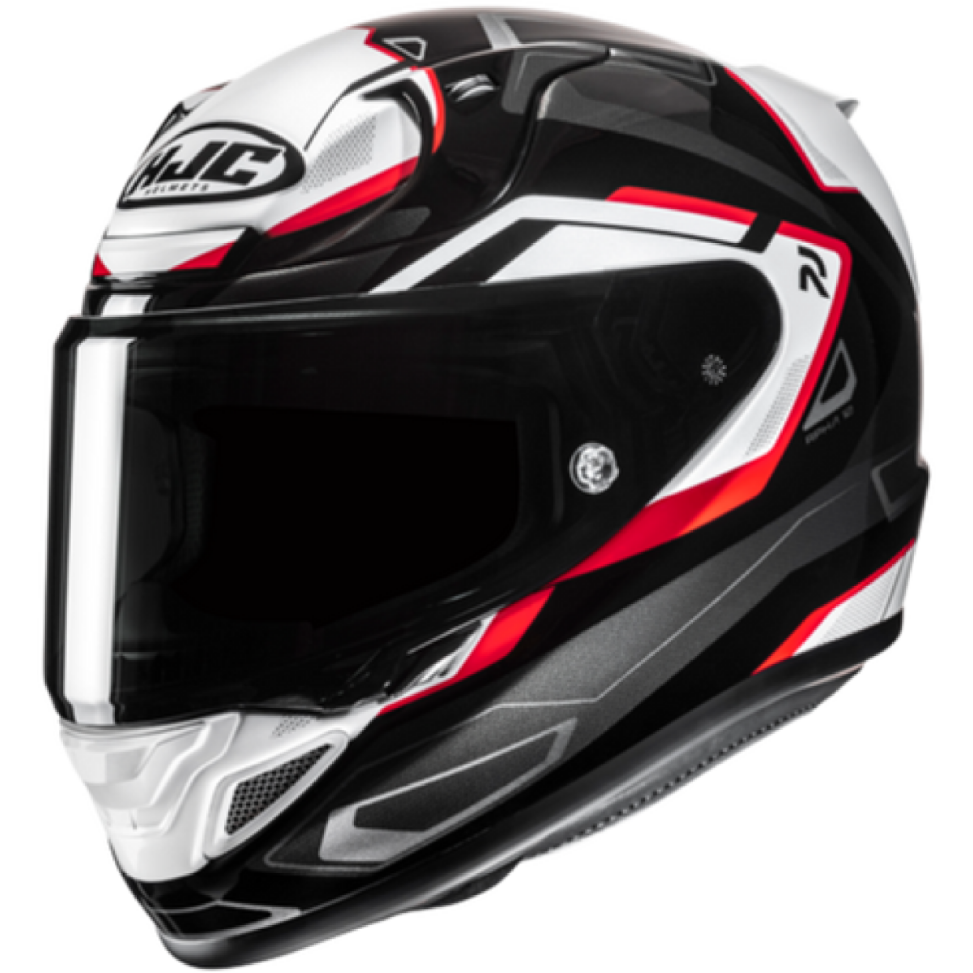 Casque HJC RPHA 12 Brels Blanc Rouge Noir - 2XS