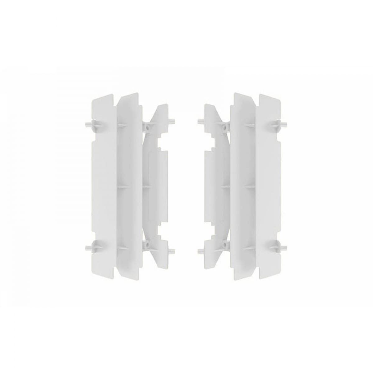 Cache Radiateur Polisport Blanc Suzuki