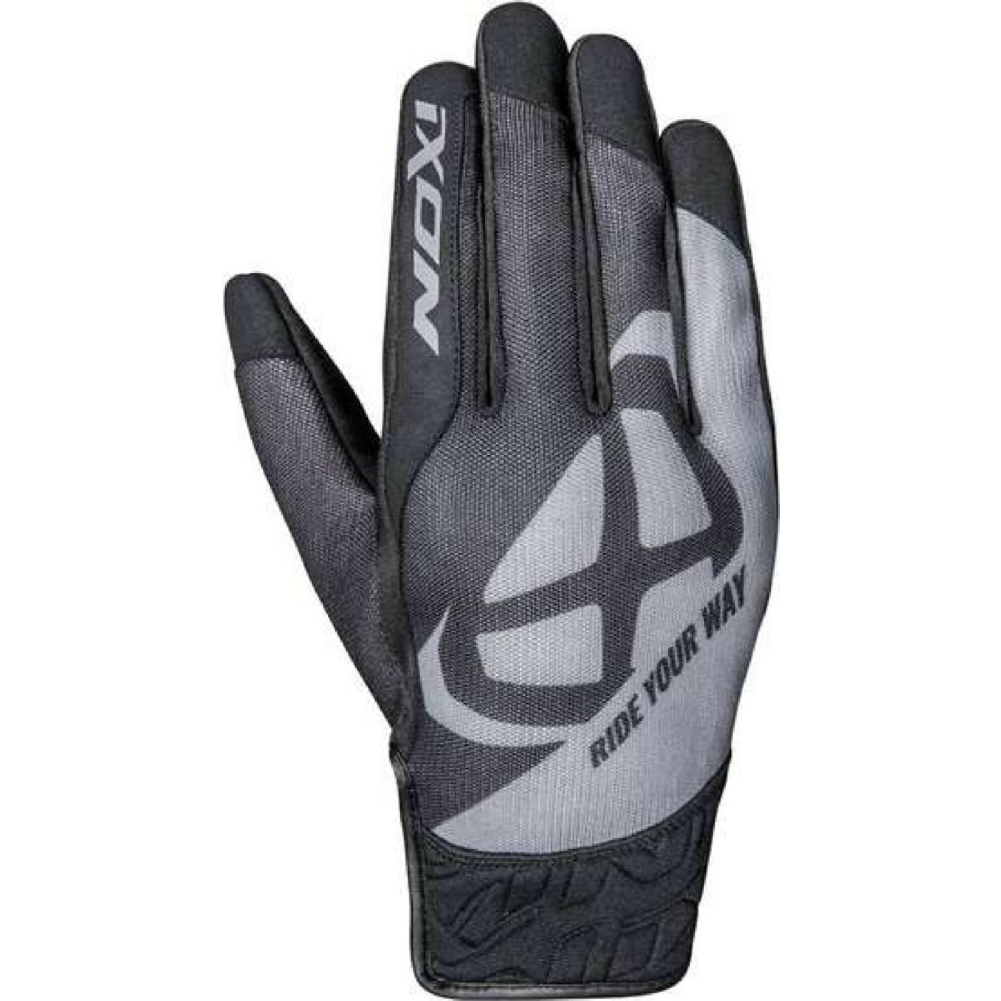 Gants Ixon RS Slicker Noir Gris Clair - 2XL
