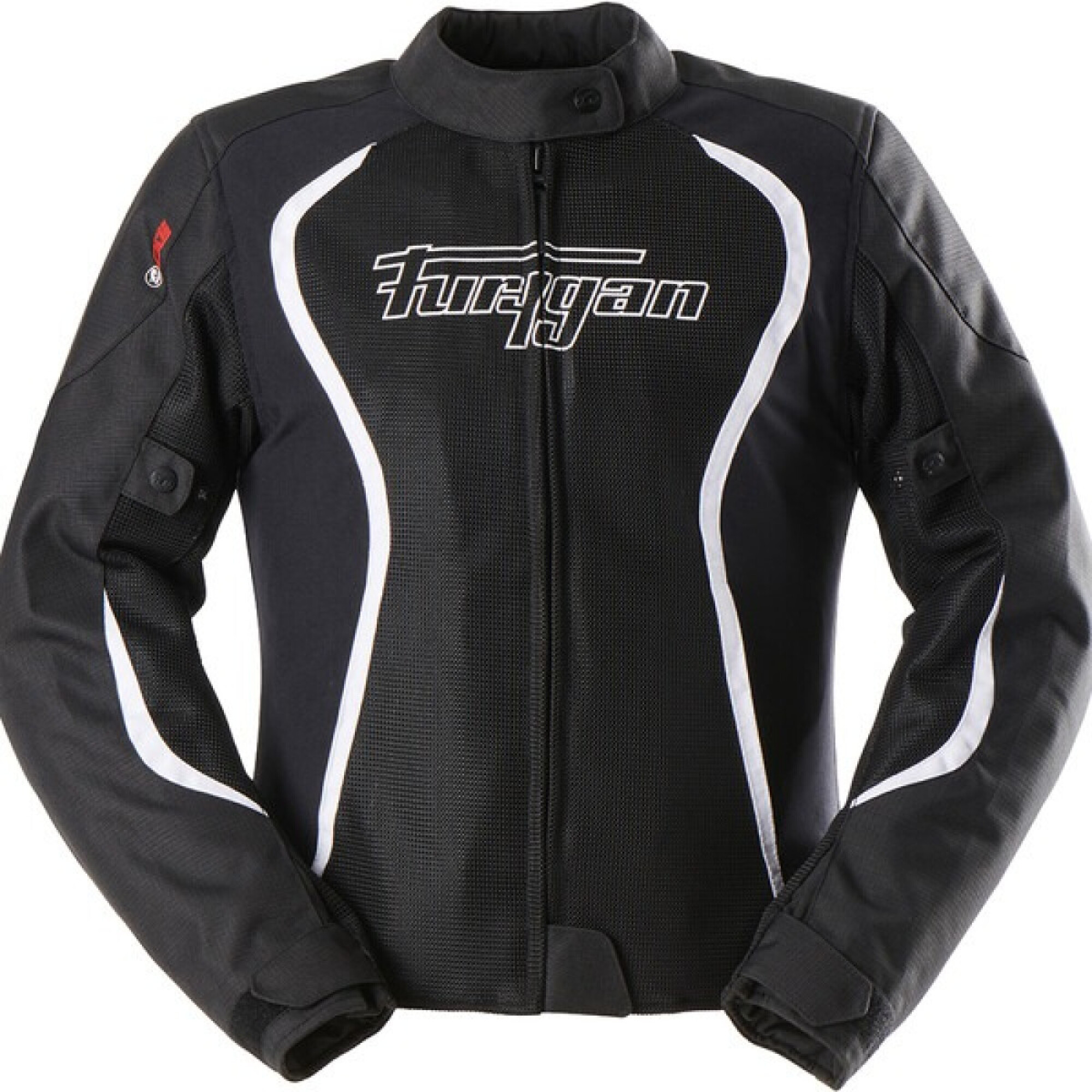 Blouson Femme Furygan Odessa Vented 3in1 Noir Blanc - 2XL