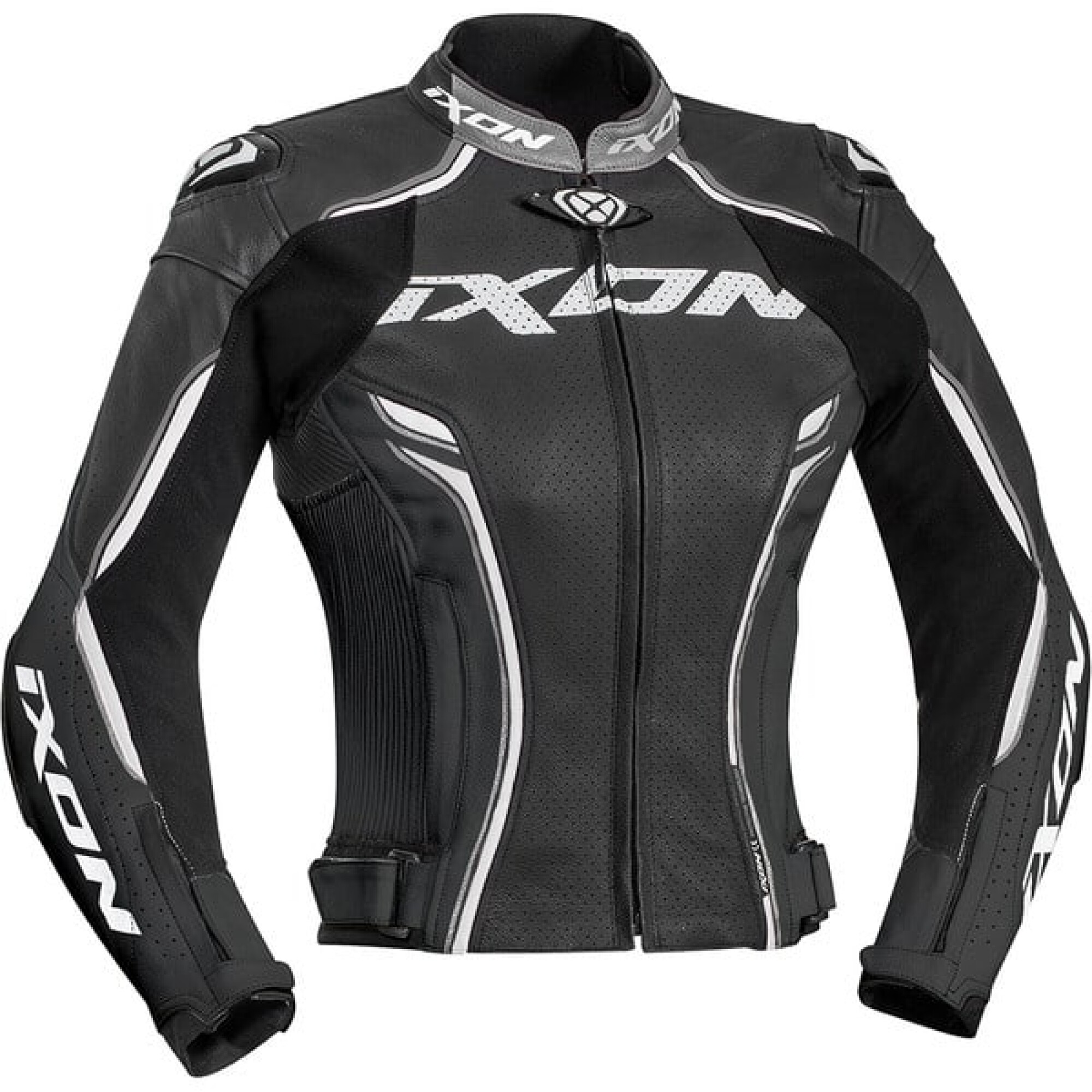 Blouson Femme Ixon Vortex Lady Noir Blanc - 2XL