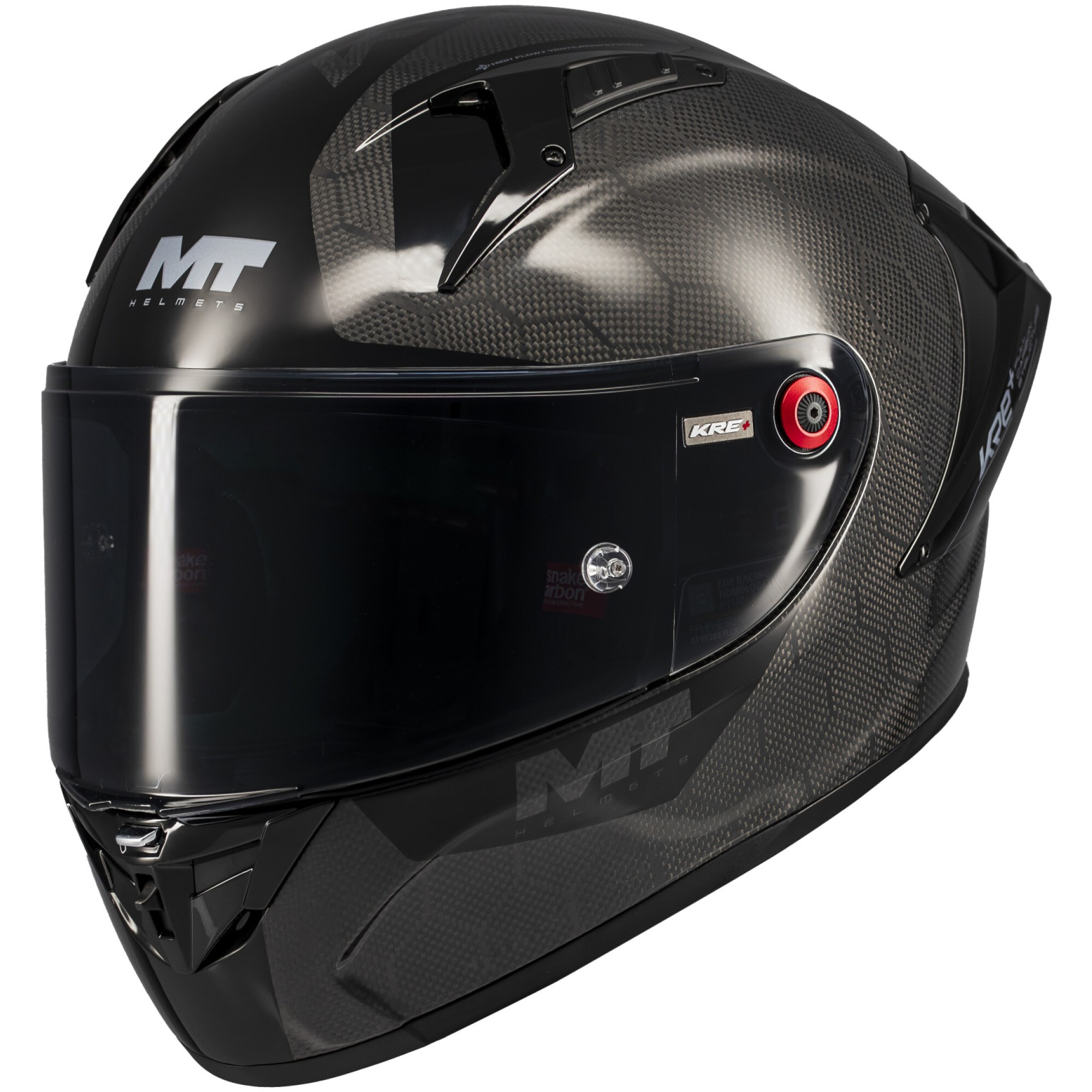 Casque MT Helmets Kre+ S Pure A1 Noir - 2XL