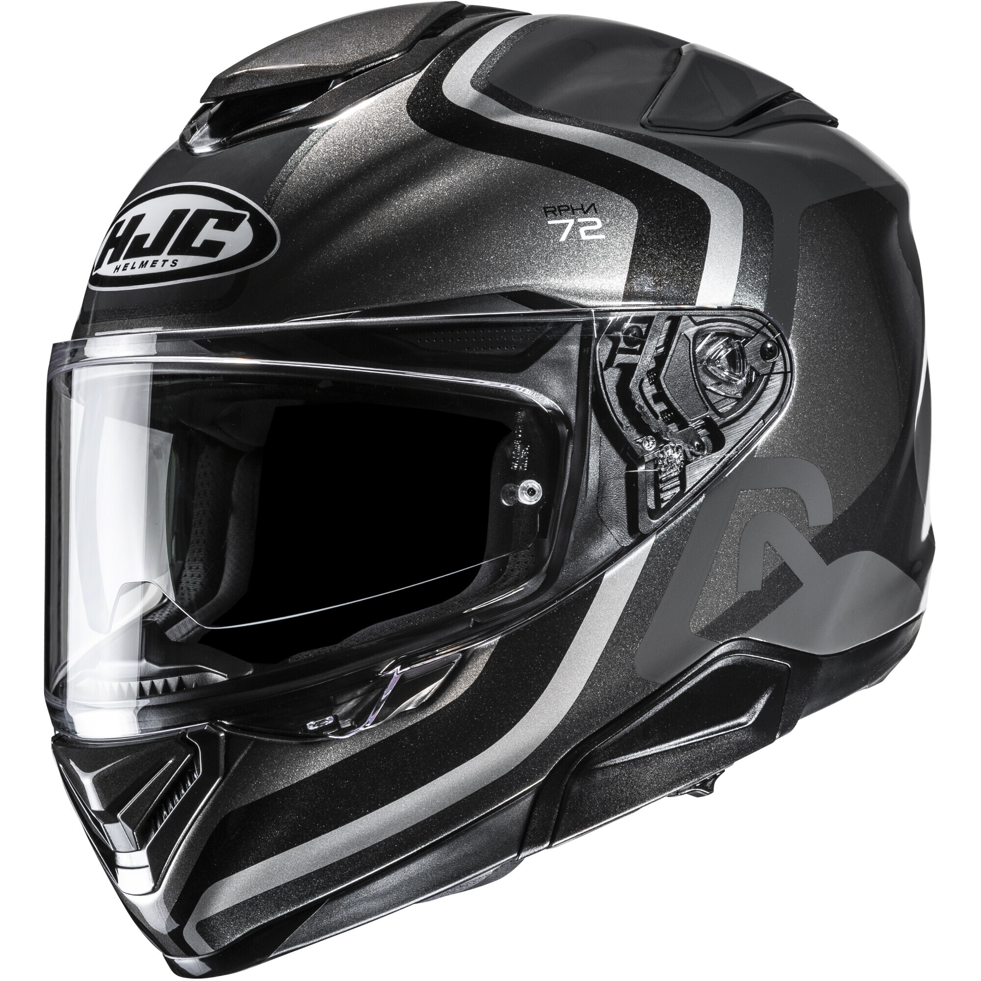 Casque HJC RPHA 72 Ernem MC5SF Noir Gris - L