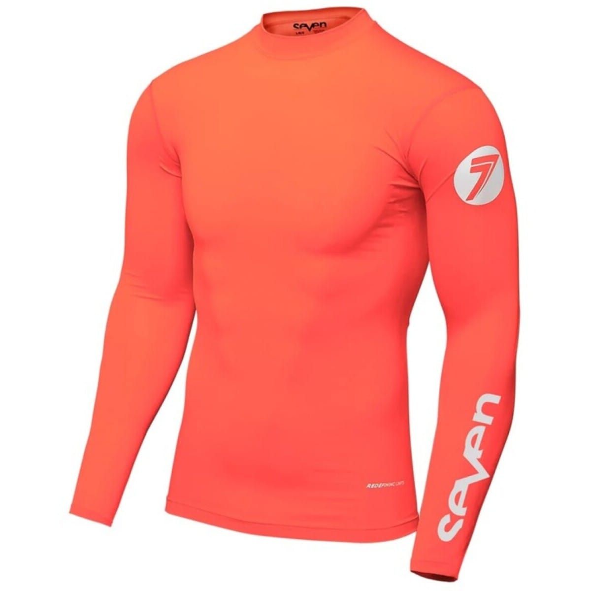 MAILLOT CROSS ENFANT SEVEN ZERO COMPRESSIONS ORANGE MAT / L
