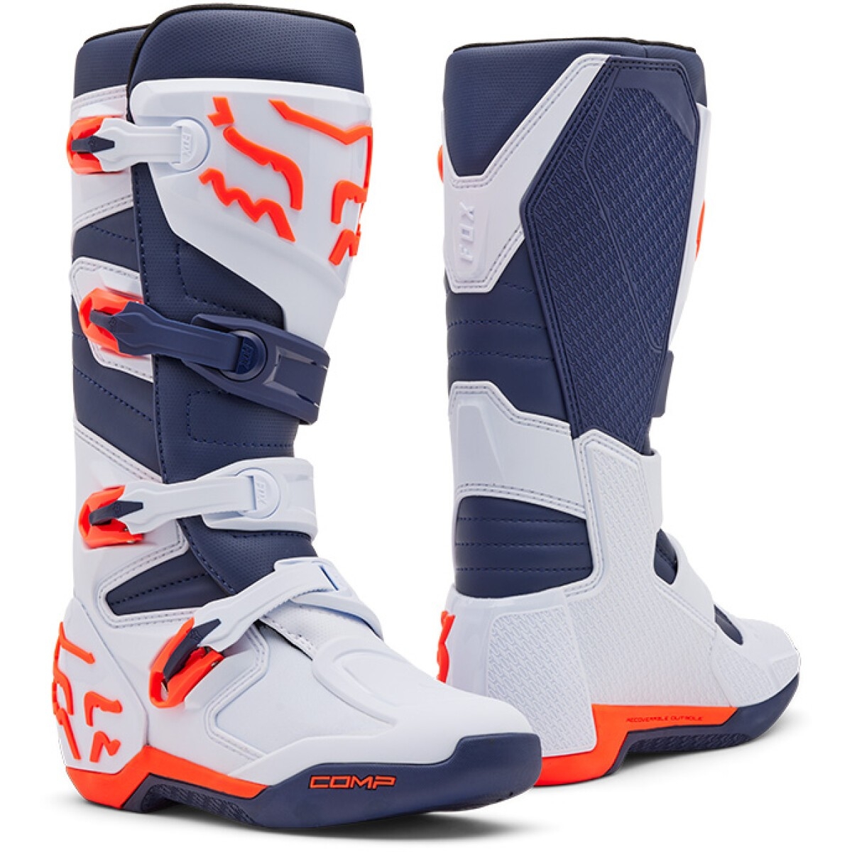 BOTTES CROSS FOX COMP BLANC NAVY / 45