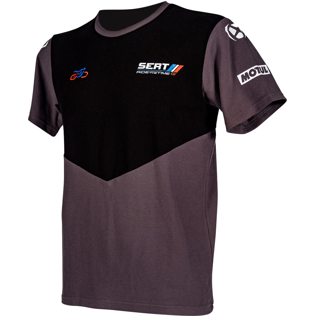 T-SHIRT IXON SERT RIDE THE TIME L/NOIR