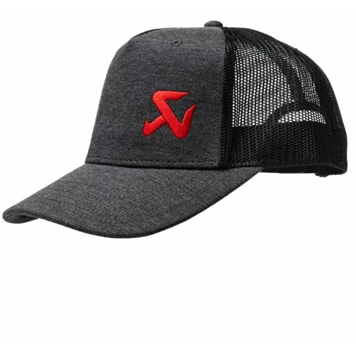 CASQUETTE AKRAPOVIC LOGO GRIS NOIR