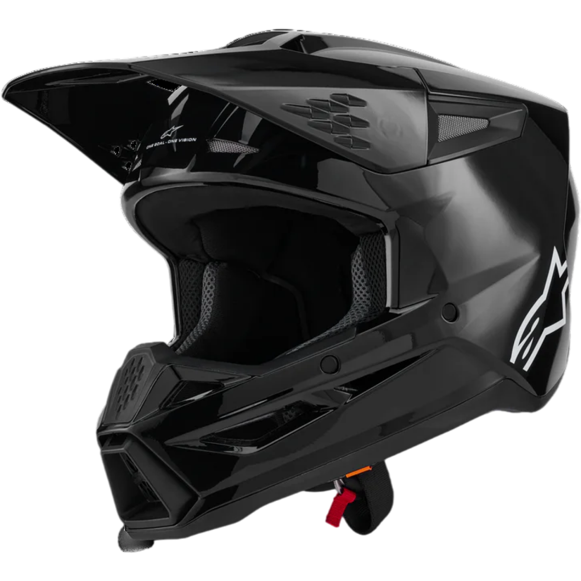 Casque Cross Alpinestars SM3 Solid Noir - 2XL