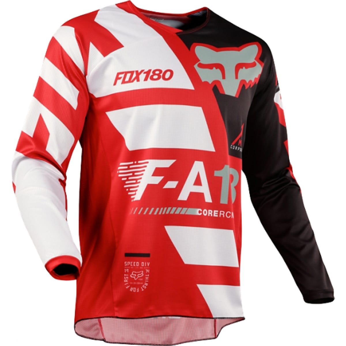 Maillot Fox 180 Sayak Rouge