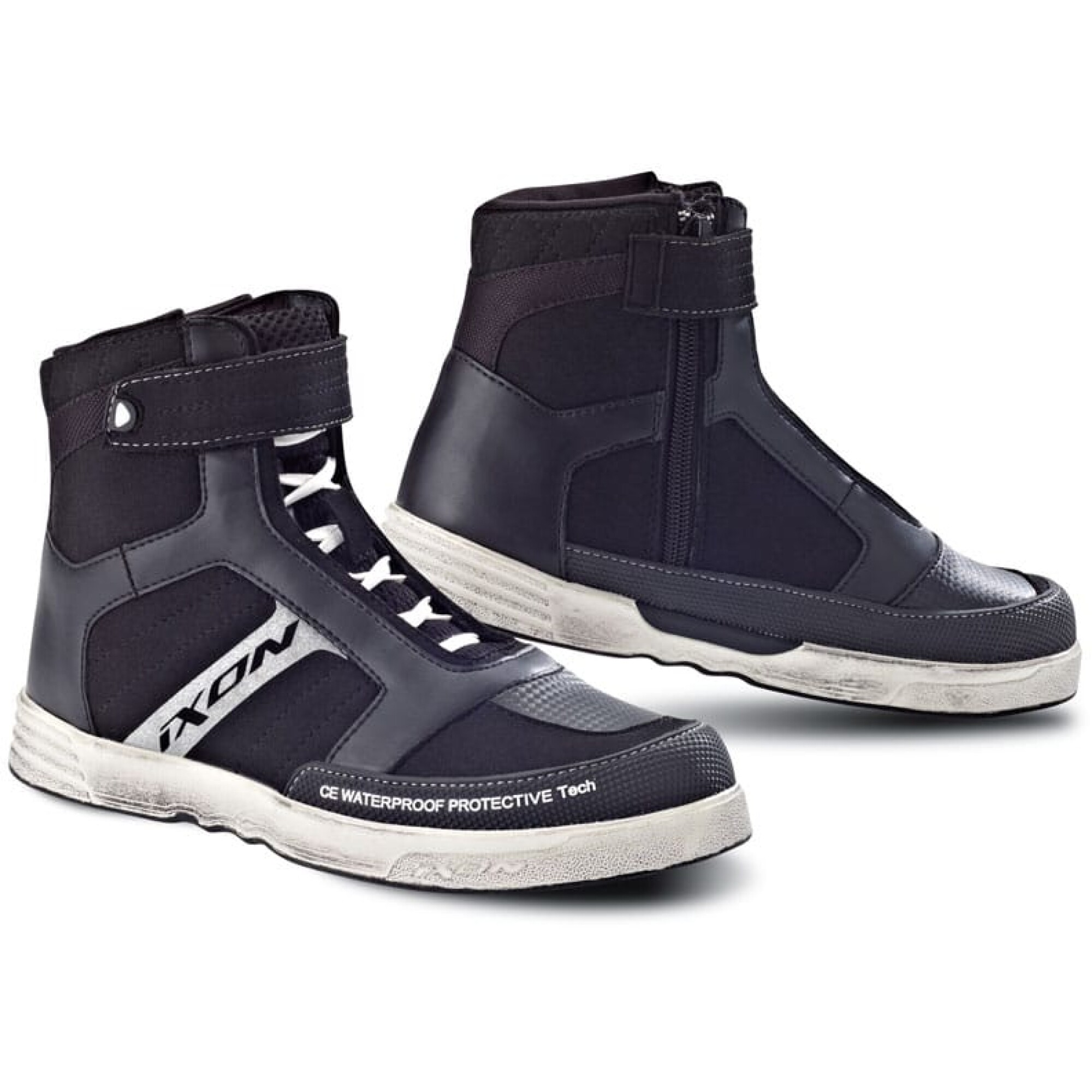 Baskets Femme Ixon Slack Lady Noir Blanc - 36