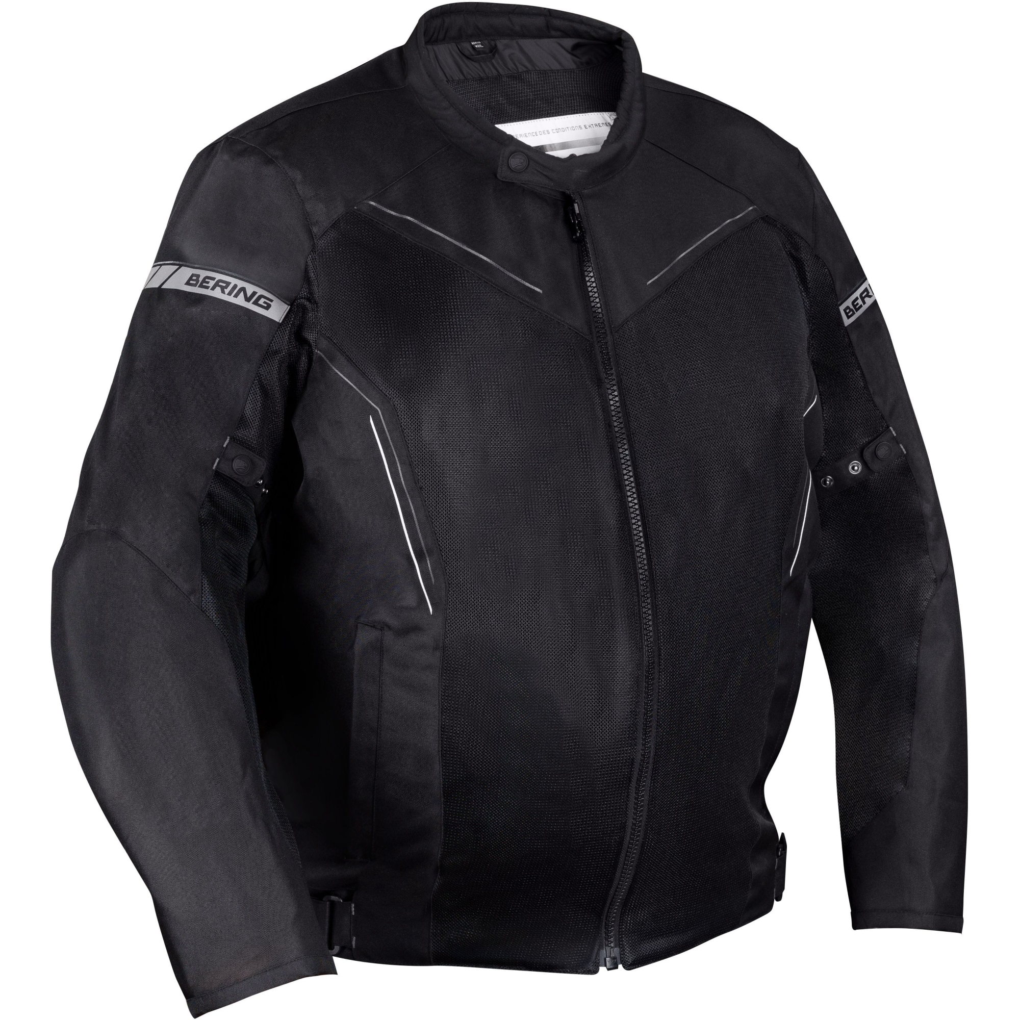Blouson Bering Cancun King Size Noir Gris - WL