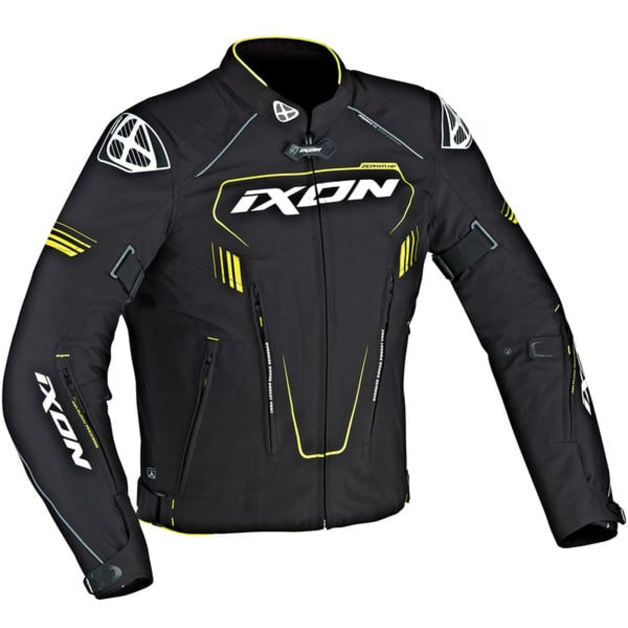 Blouson Ixon Zephyr HP Noir Blanc Jaune - 2XL