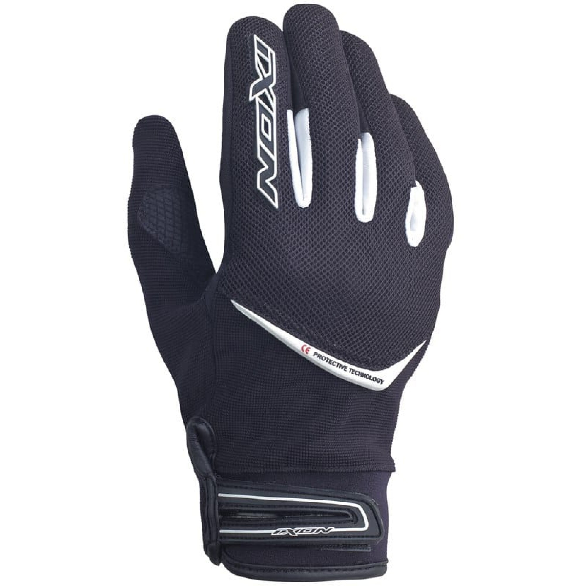 Gants Ixon RS Slick HP Noir Blanc - S