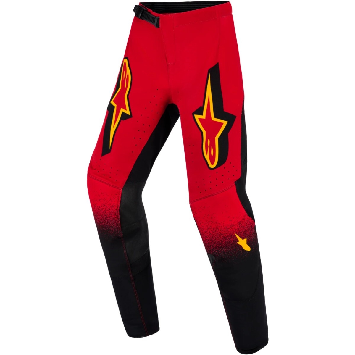 PANTALON CROSS ENFANT ALPINESTARS SUPERTECH SCENZ ROUGE NOIR JAUNE / 22 (US)