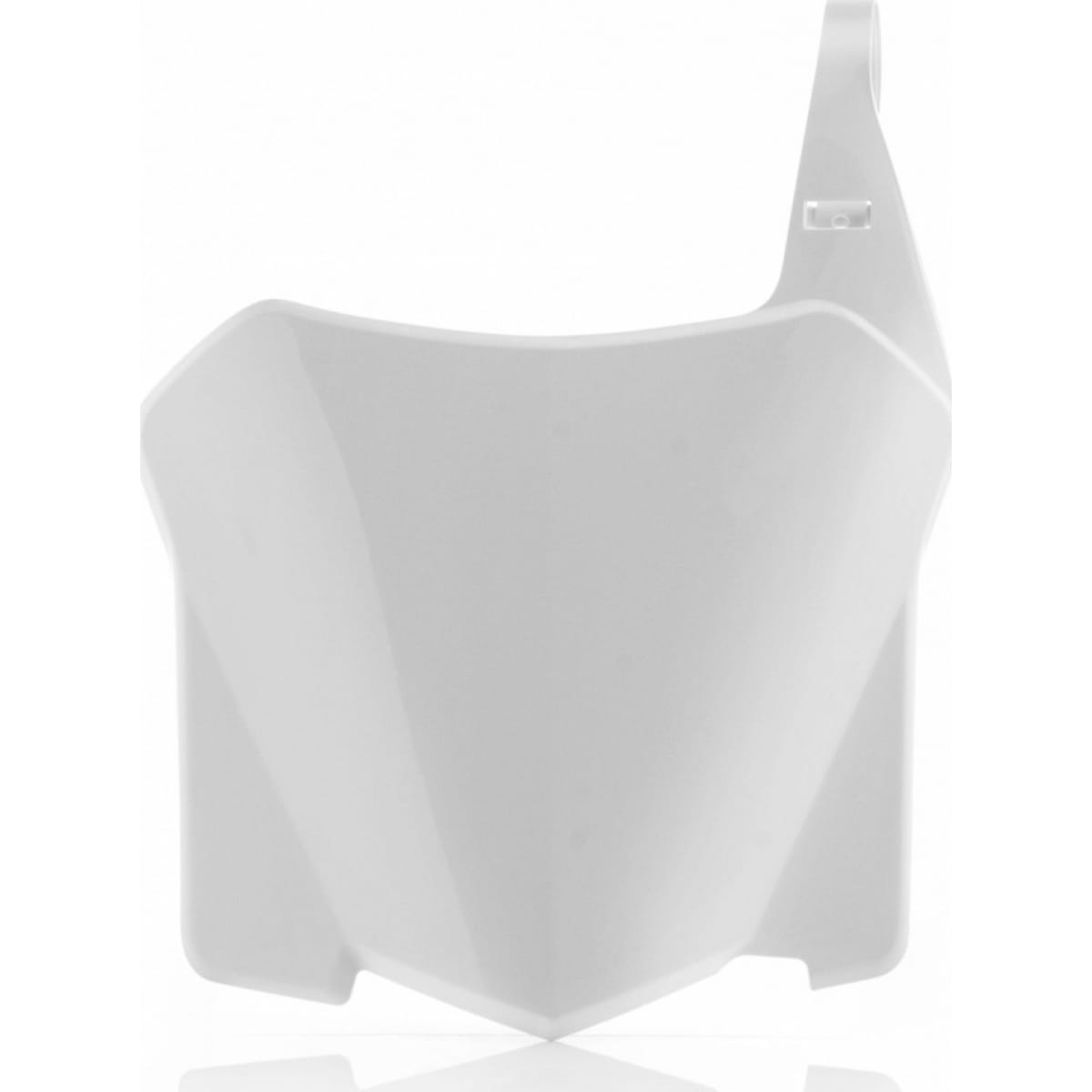 Plaque Numéro Avant Acerbis Honda CRF 250R 2008-09 Blanc