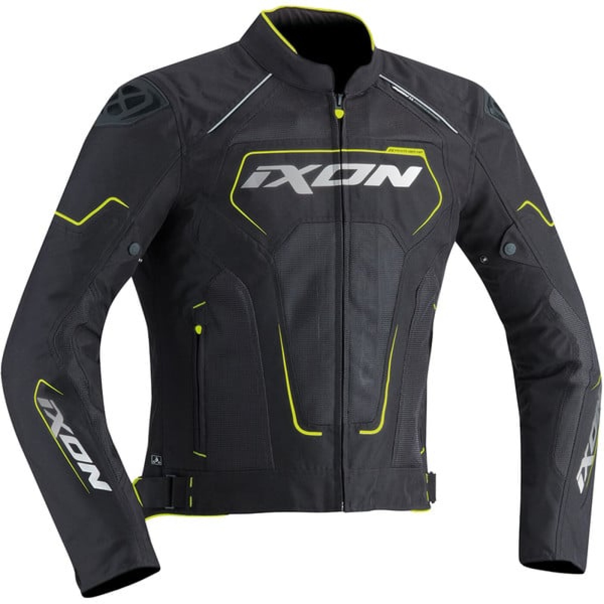 Blouson Ixon Zephyr Air HP Noir Gris Jaune - 2XL
