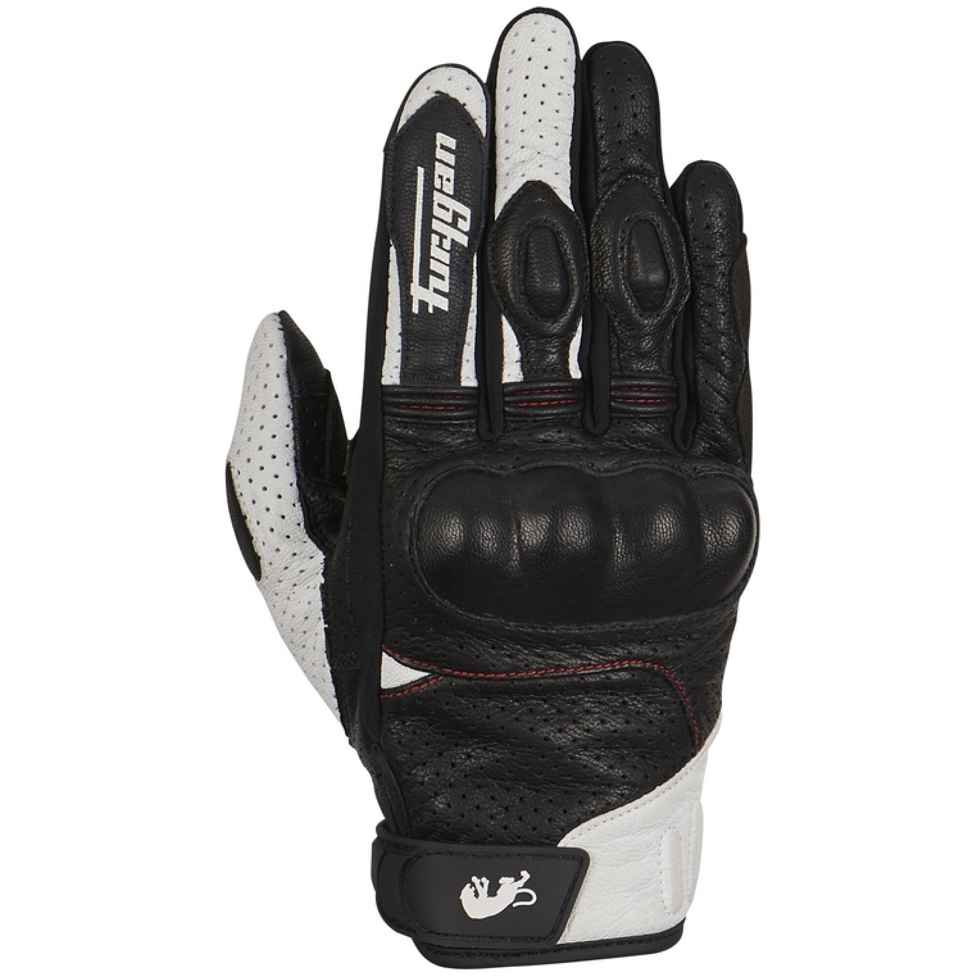 Gants Furygan TD-21 Vented Noir Blanc - 2XL
