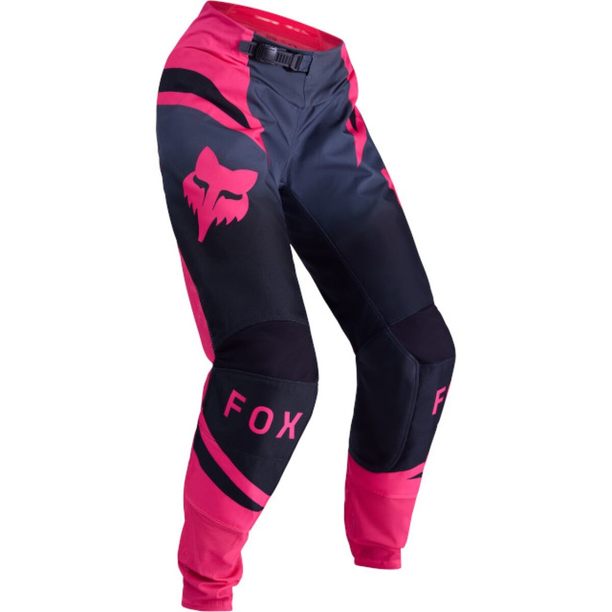 PANTALON CROSS LADY FOX 180 SHIELD NOIR ROSE / 10