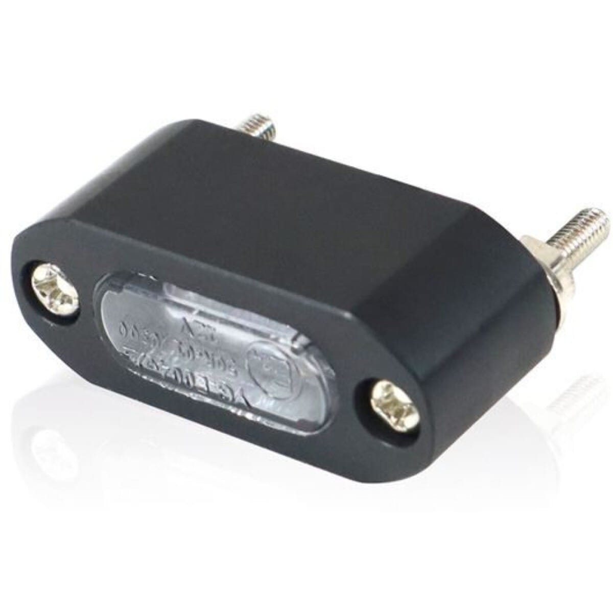 FEU ARRIERE A LED MICRO OVAL ALU NOIR IN869