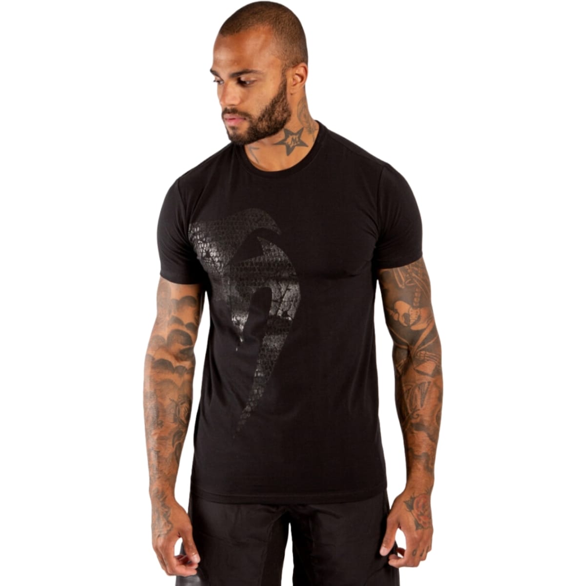 TSHIRT VENUM GIANT L/NOIR MAT