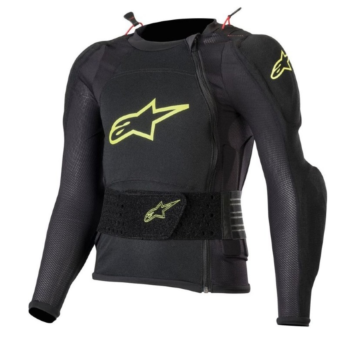 Gilet De Protection Enfant Alpinestars Bionic Plus Noir Jaune Fluo