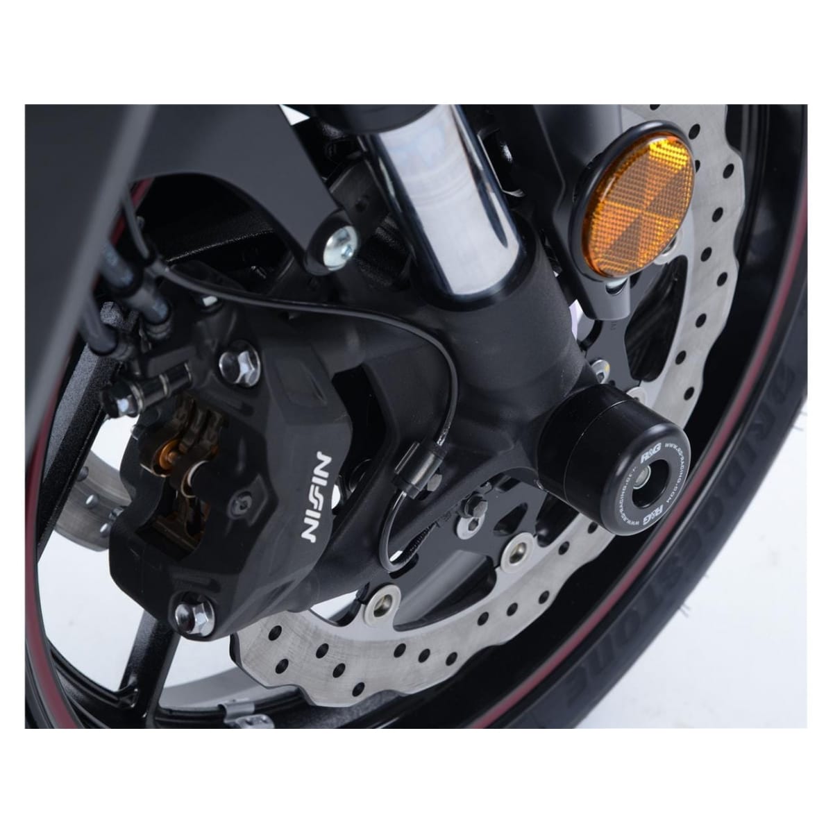 Protection De Fouche R&amp;G Racing Noir Triumph Street Triple 765