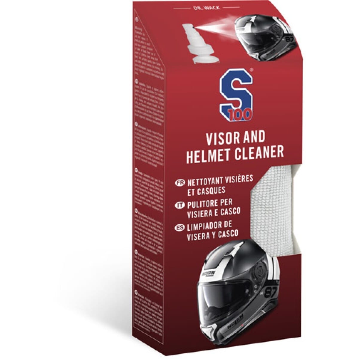 SPRAY S100 NETTOYANT VISIERE + CASQUE 100ML