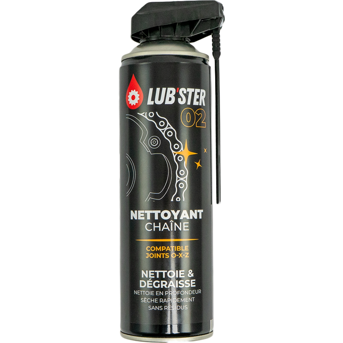 SPRAY DÉGRAISSANT CHAÎNE LUB'STER 500ML