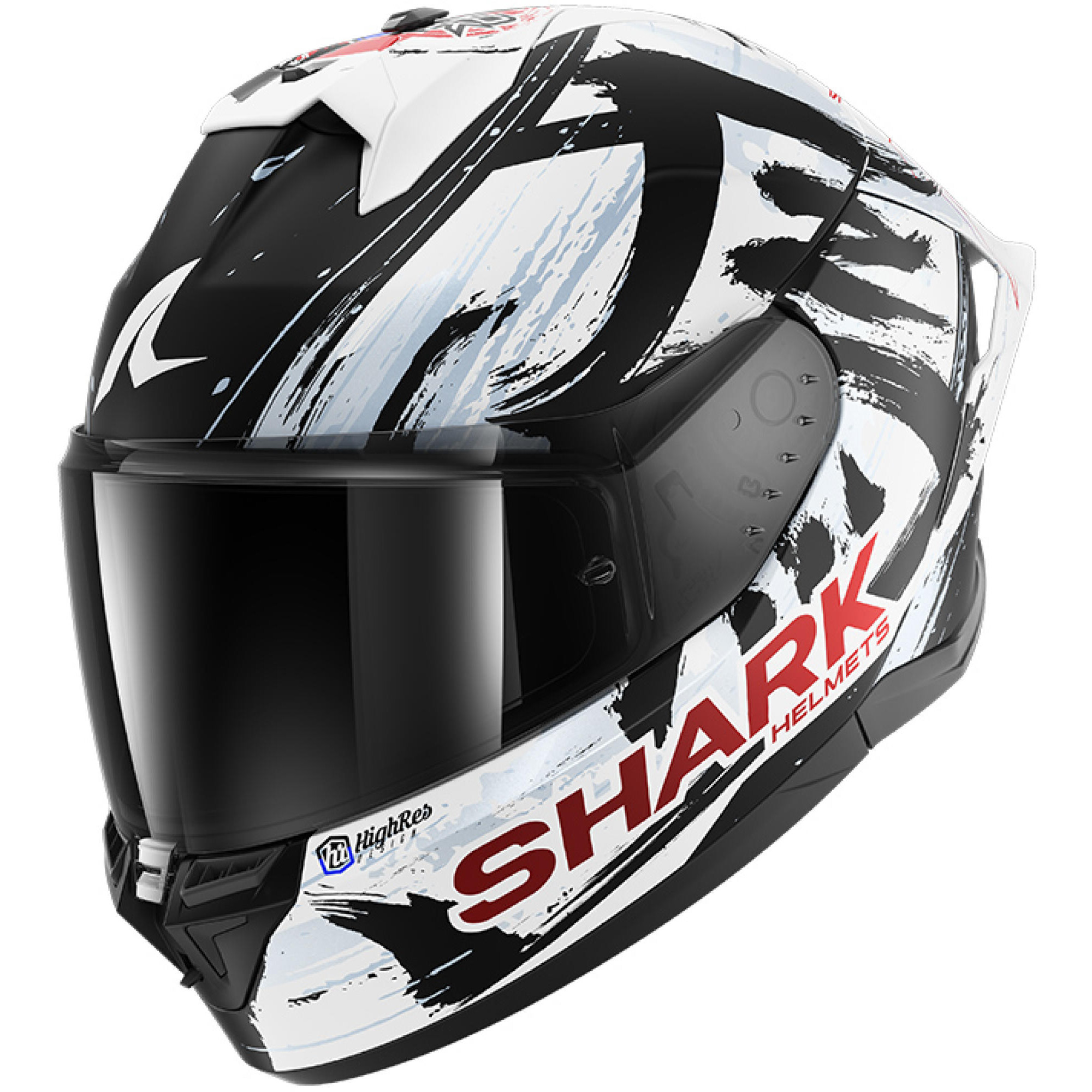 Casque Shark Skwal Cup Replica Zarco Suzuka Noir Blanc Noir - L