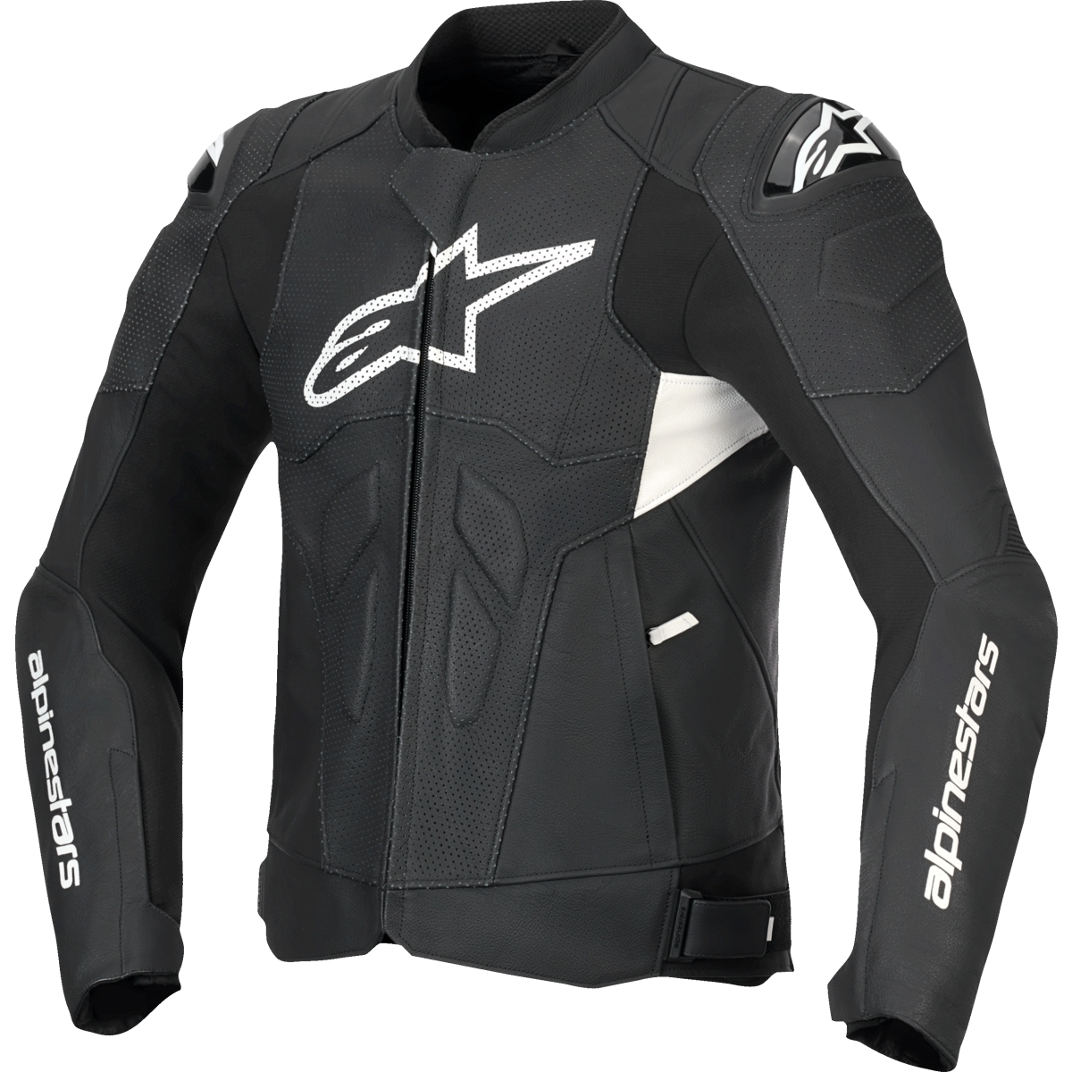 BLOUSON ALPINESTARS DUSK AIRFLOW NOIR BLANC / 50