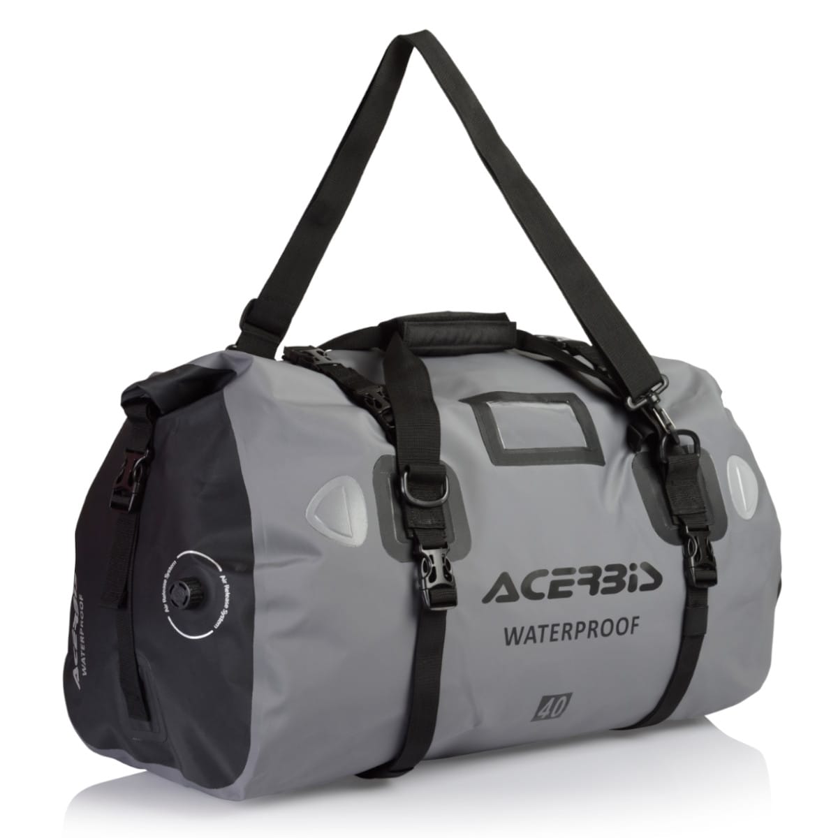 Sac De Voyage Acerbis X-Water Horizontal 40L Gris Noir