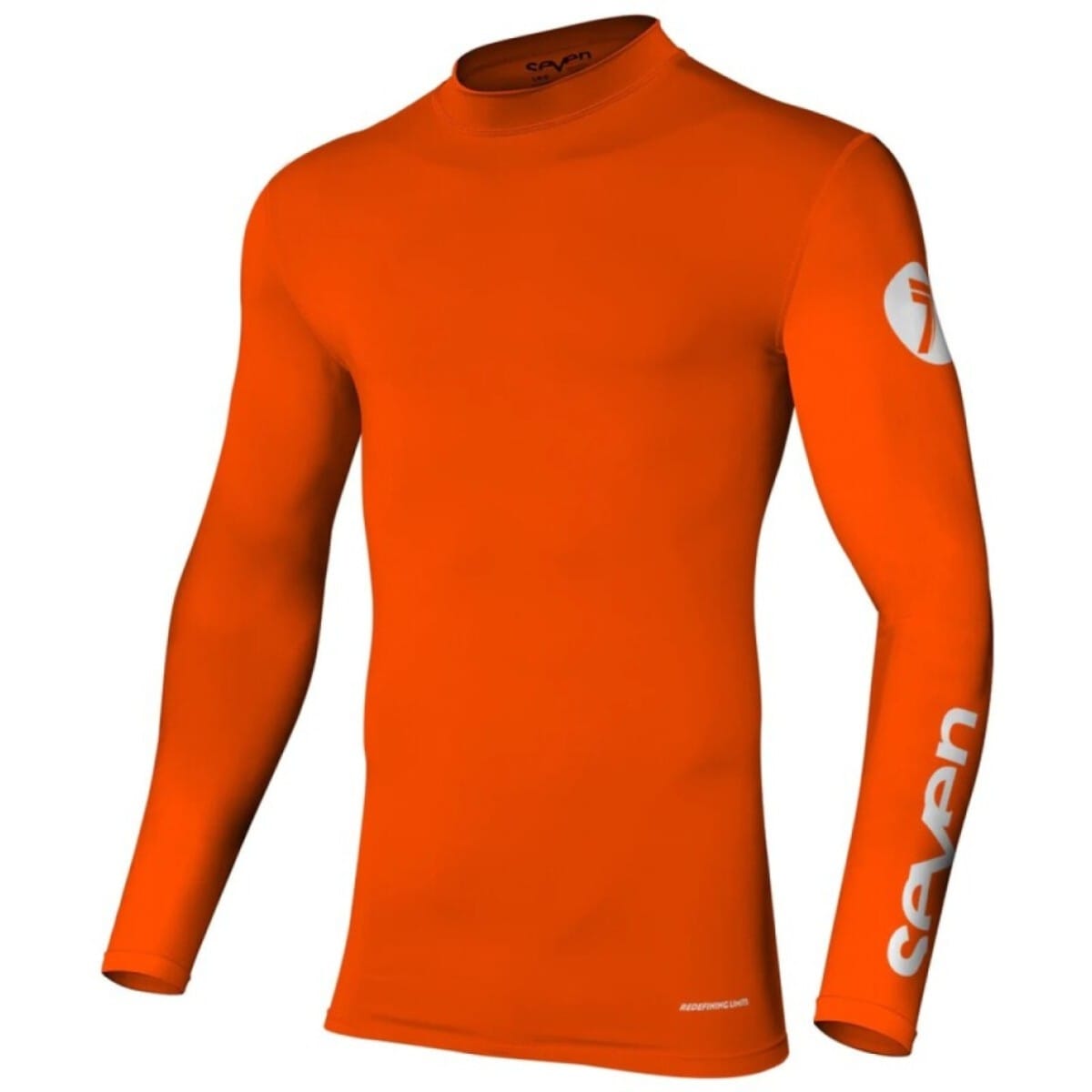 MAILLOT CROSS ENFANT SEVEN ZERO COMPRESSIONS ORANGE FLUO / S
