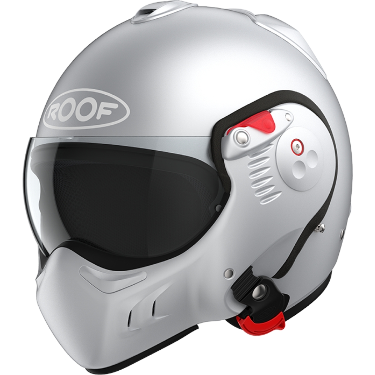 CASQUE ROOF BOXER ALPHA UNI 56/SILVERWHITE MAT