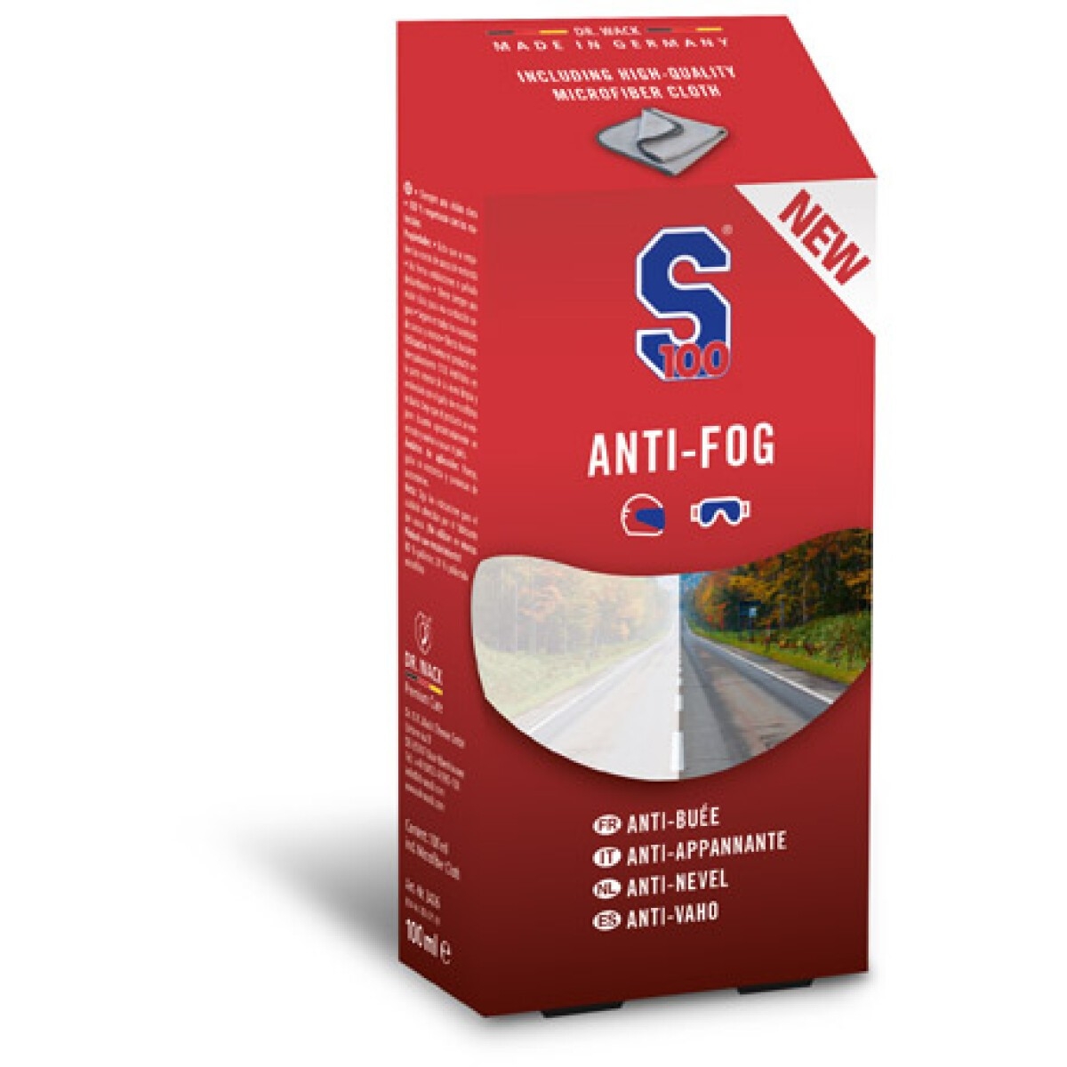 SPRAY S100 ANTI-BUEE 100ML + MICROFIBRE