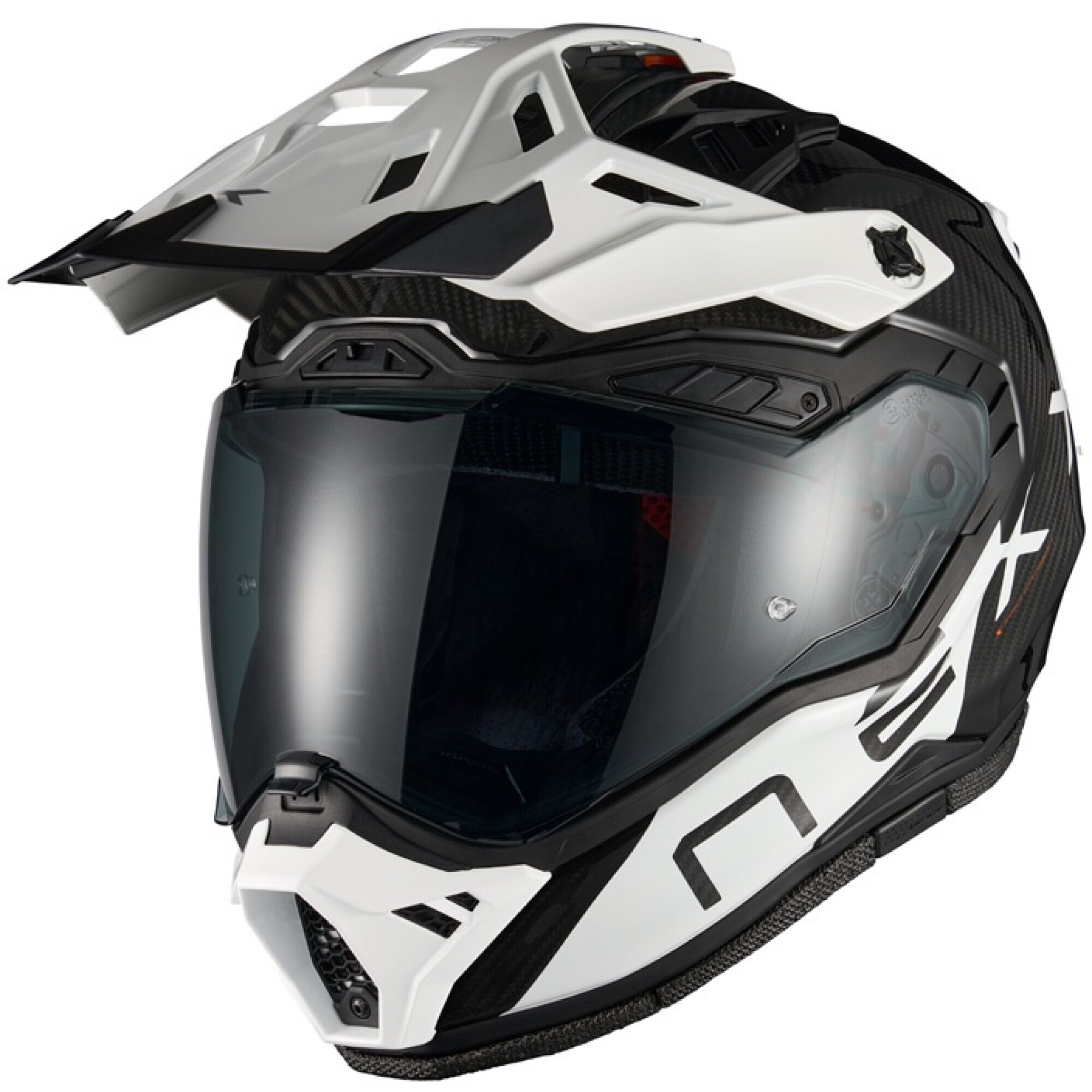 Casque Nexx X.Rally Gravix Carbon Blanc - 2XS