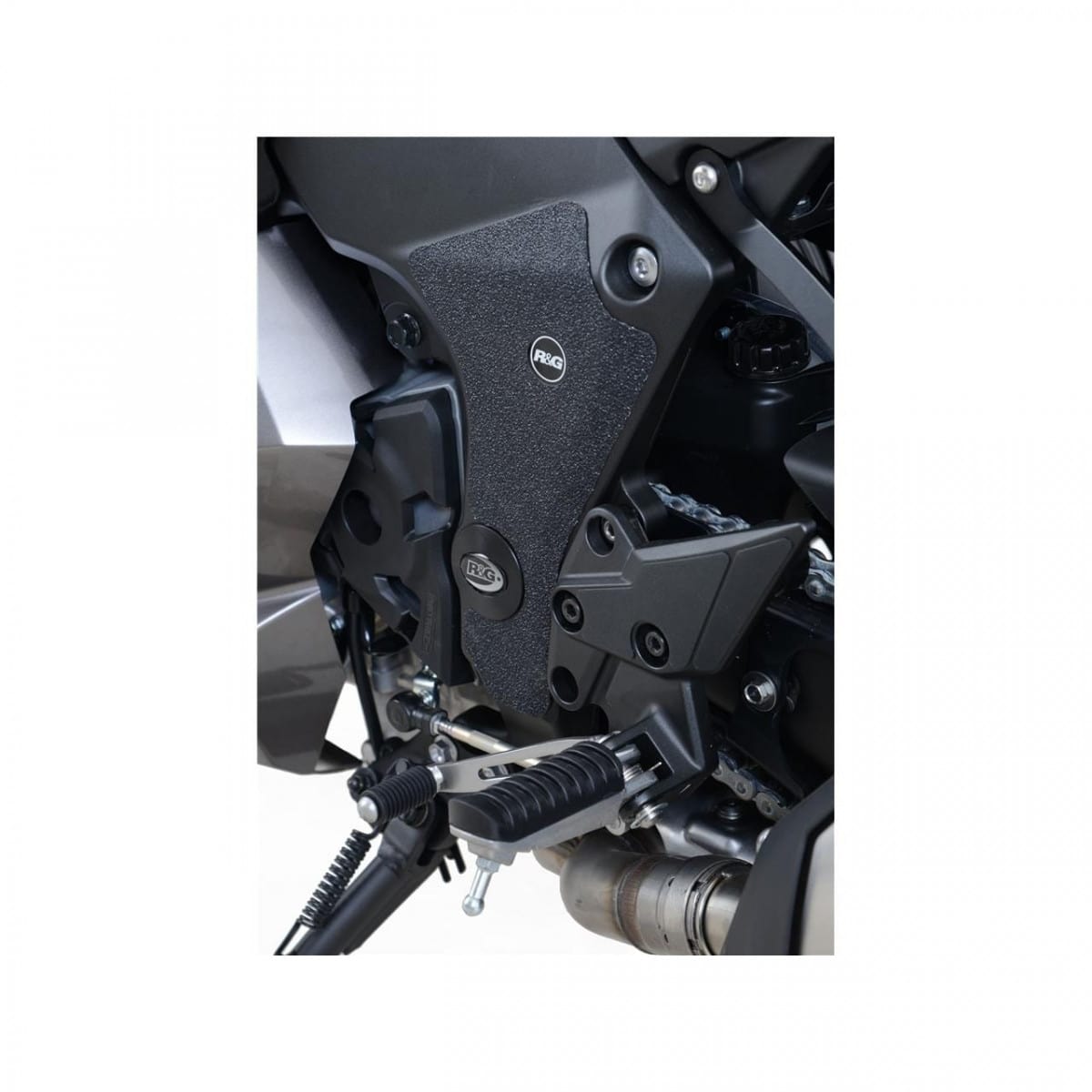 Adhésif Anti-Frottement R&G Racing Cadre Noir (2 Pièces) Kawasaki Z1000SX