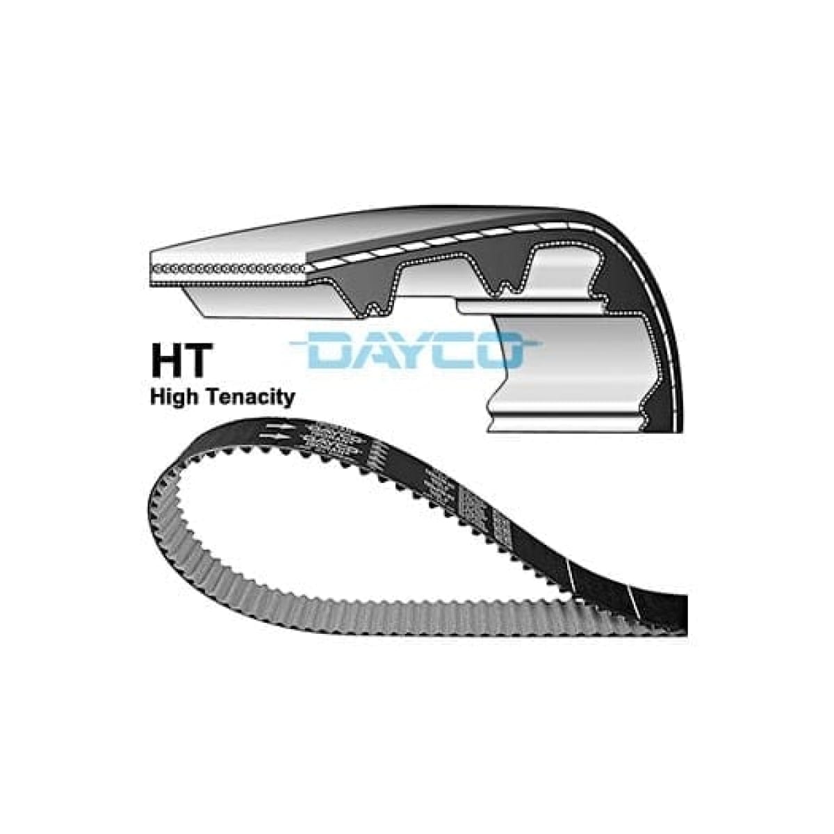 Courroie de distribution Dayco 70cm x 18mm Ducati