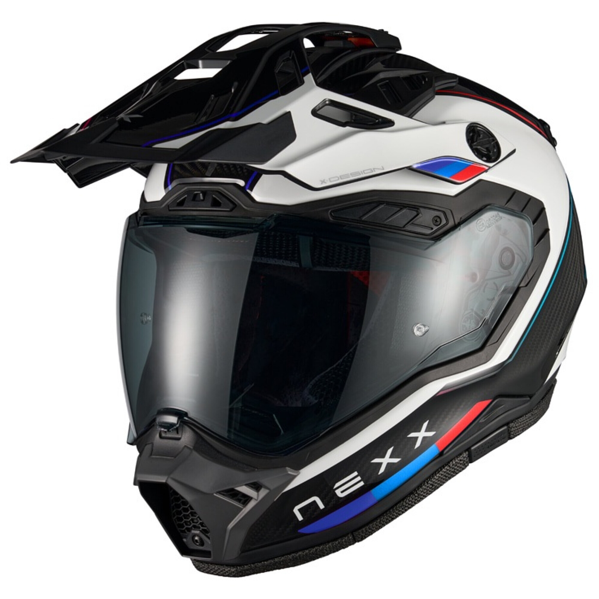 Casque Nexx X.Rally Raid Bleu Rouge - 2XS