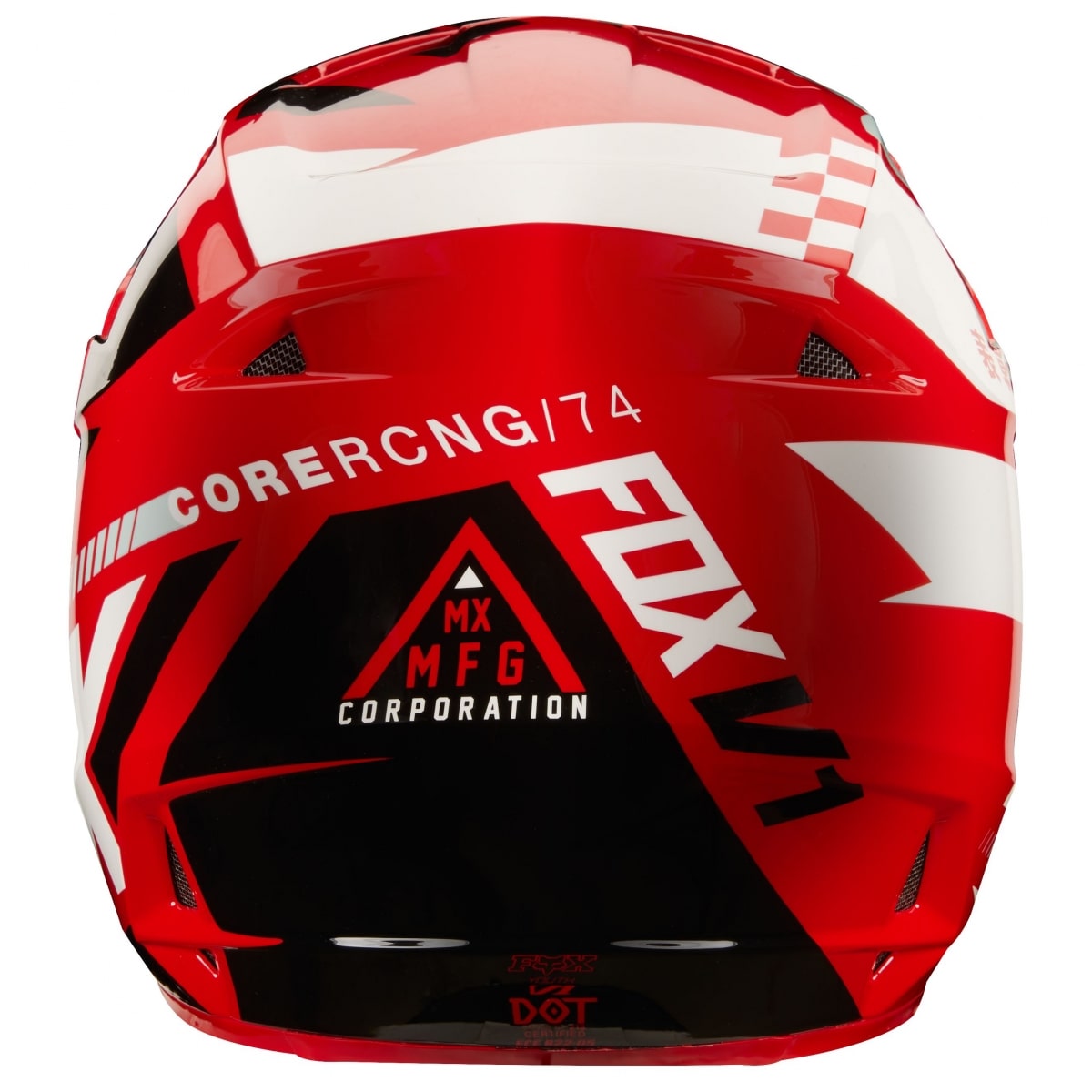 Casque Fox V1 Kid Sayak Rouge