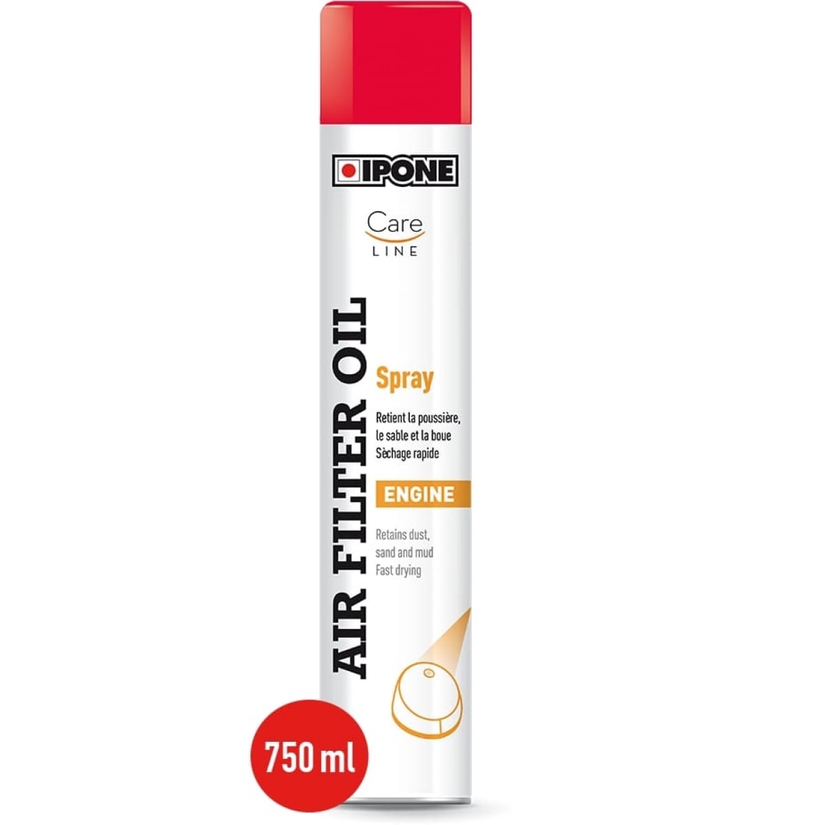 SPRAY IPONE AIR FILTER OIL 750ML